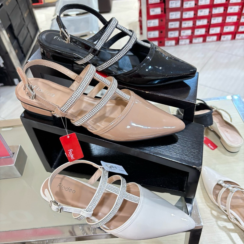 Sepatu Flat Tali Wanita Fladeo Original
