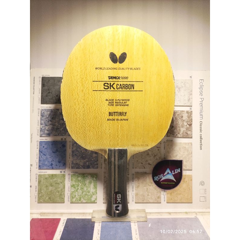 Kayu Bet Butterfly SK Carbon bekas (2nd)