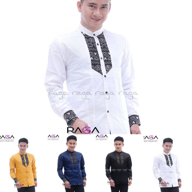 Baju Koko lengan panjang Koko moderen Koko Hadroh