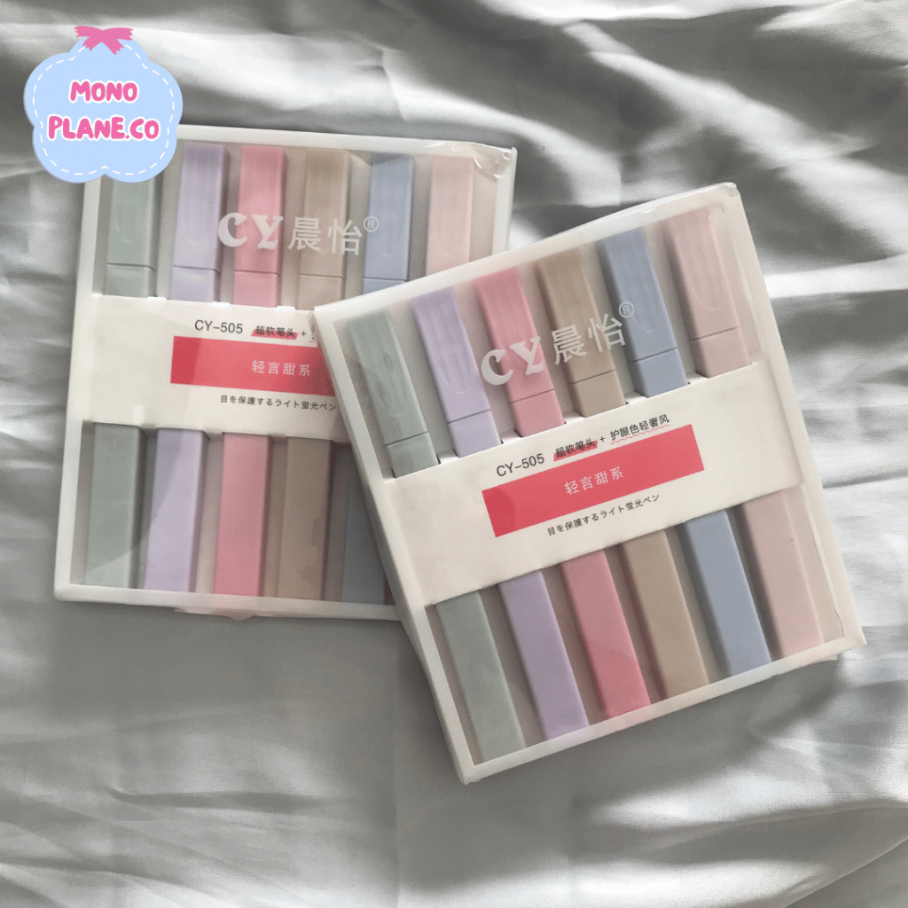 

[monoplane ready] highlighter stabilo 6 pcs cy pastel lucu