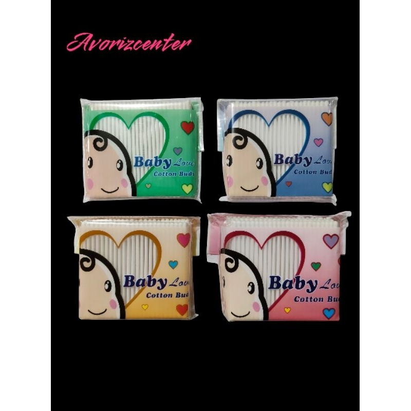 Cotton bud/katembat/korek kuping baby,anak,bayi bungkus isi 200 pcs,150 pcs,100 pcs,75 pcs