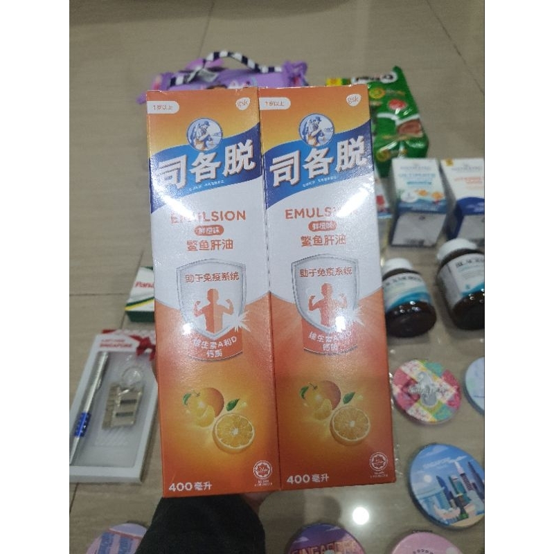 SCOTT's Emulsion Orange Singapore 2 x 400ml