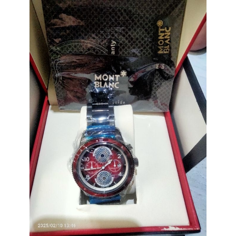 MONTBLANC 1858 GEOSPHERE CHRONOGRAPH 0 OXYGEN LIMITED EDITION