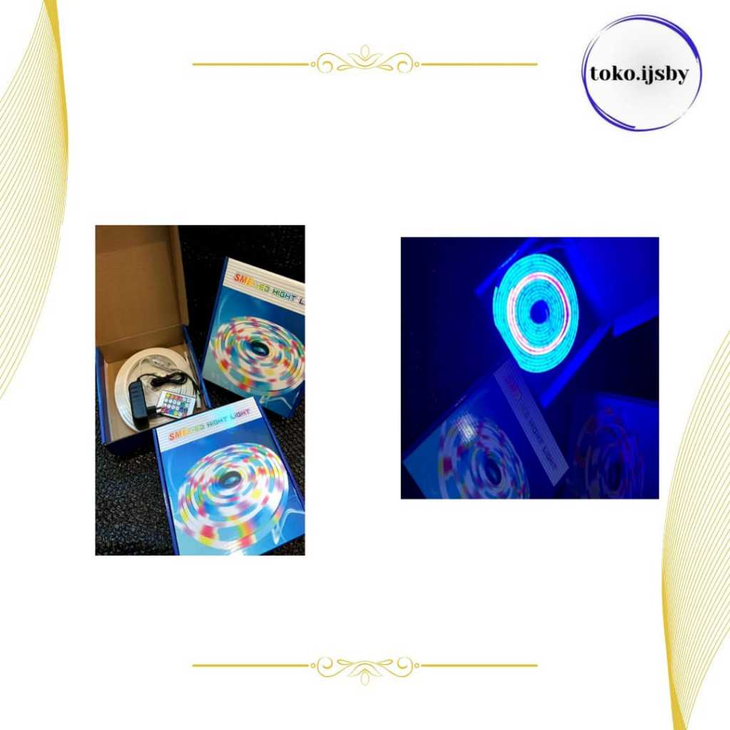 LED NEON FLEX RUNNING 5M DC 24V/SENSOR SUARA/NEON FLEX ESTETHIC