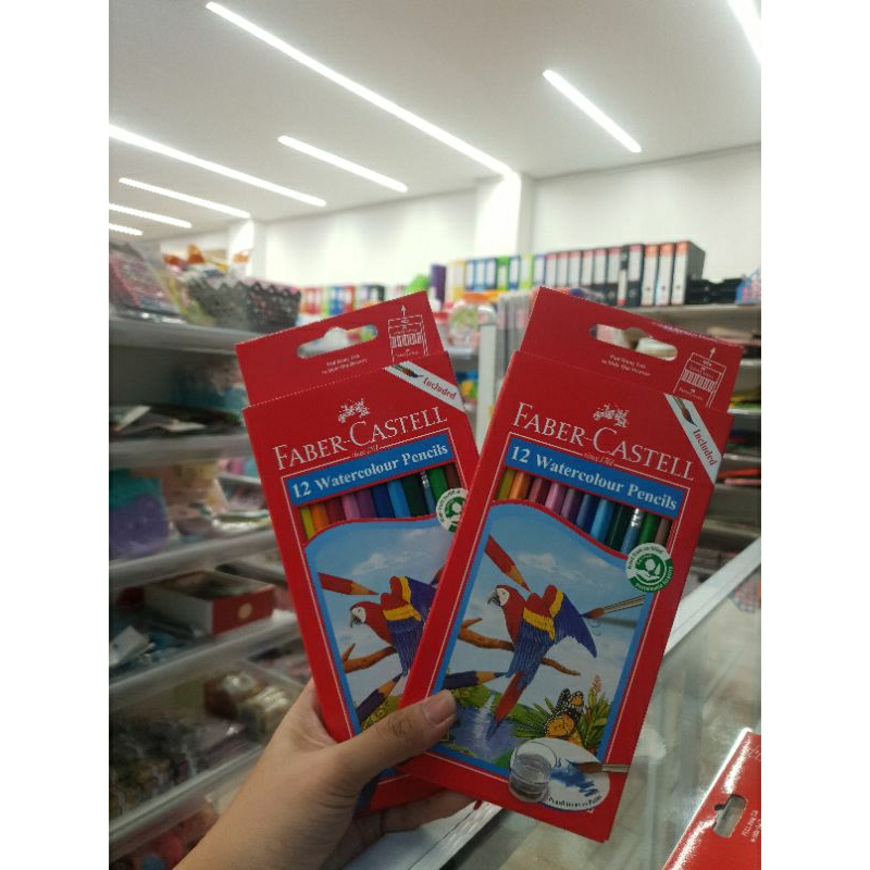 

PENSIL WARNA FABER-CASTELL WATERCOLOUR PENCILS.