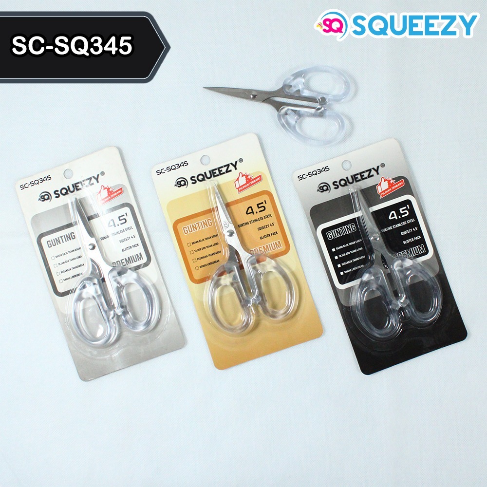 

Grosir (1pcs) Gunting Kecil Stainless Steel tahan karat SC-SQ345