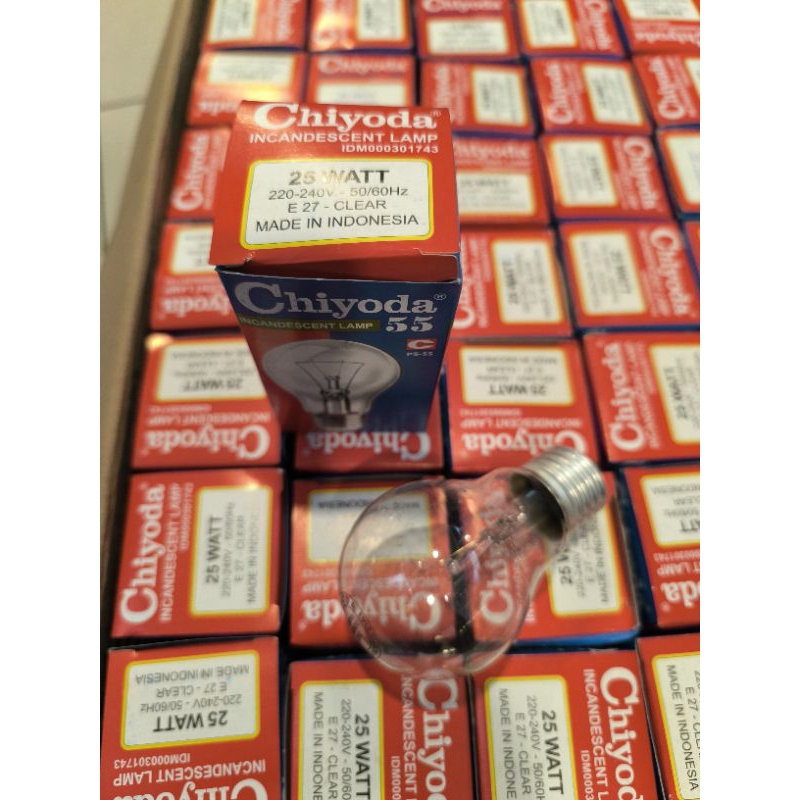 lampu pijar 25w e27 Chiyoda, lampu Chiyoda lampu pijar 25watt