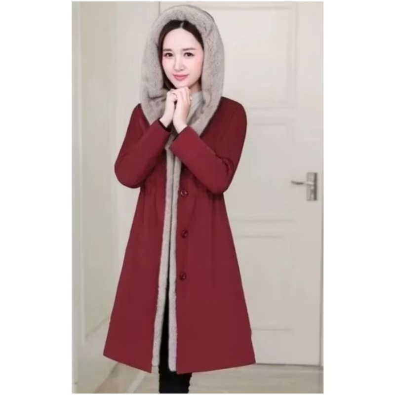 JAKET WINTER WANITA/jaket winter wanita/Coat wanita musim dingin/Loang Coat wanita/Coat wanita musim