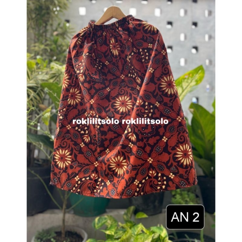 Rok Batik Anak / Bawahan batik anak SD full karet