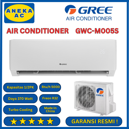 AC GREE 1/2 PK GWC-05M005S R32 PREMIUM GOLD FIN AC 0.5PK
