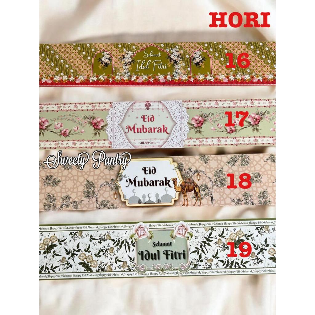 

HORI - paperbelt paper belt pita toples Lebaran sleeve parcel hampers idul fitri 3