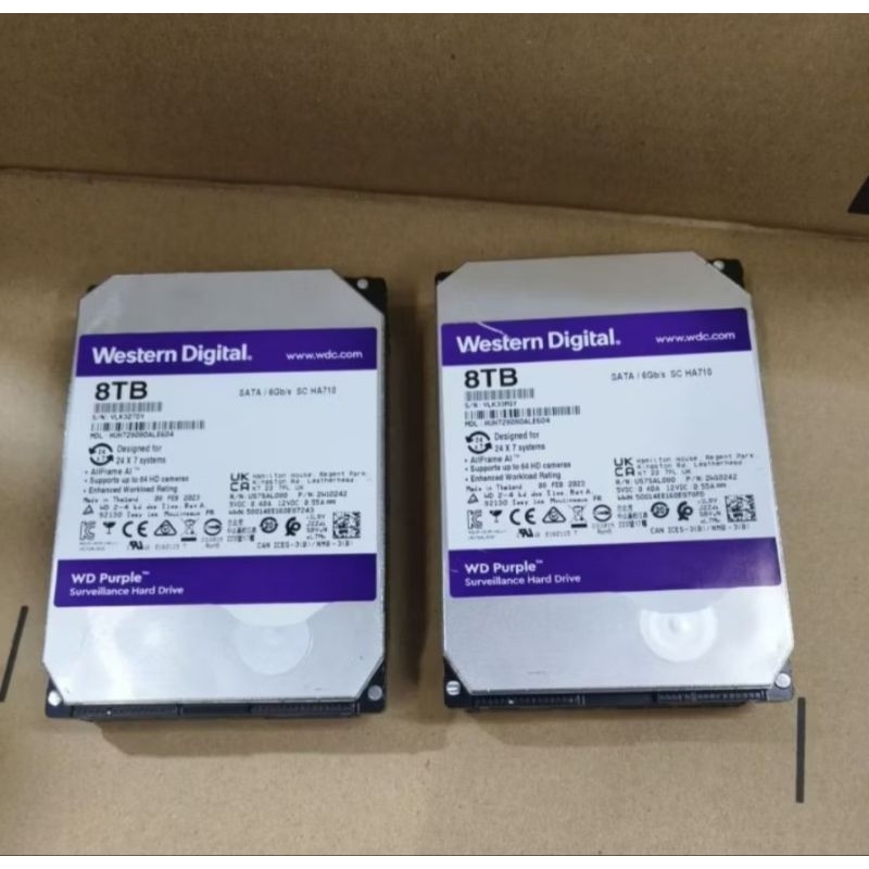 HDD 8TB Hardisk 8TB Harddisk Internal Cctv Pc Sata 3.5"