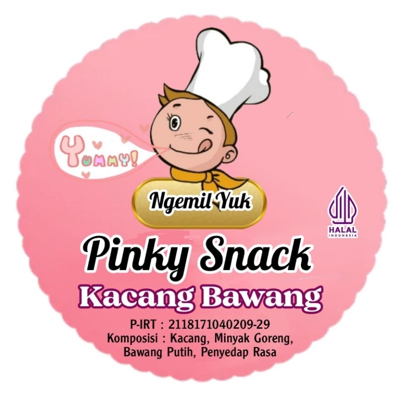 

(MINIMAL ORDER 100 PCS) STICKER KUE KERING LEBARAN KUE TOPLES NASTAR DRICKER KACANG BAWANG PASTRY KUE SALJU CEMILAN SNACK DLL