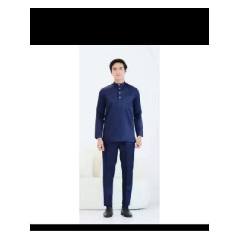 ONE.SET BAJU KURUNG CELANA COWOK TELUK BELANGA BAJU ADAT MALAYSIA