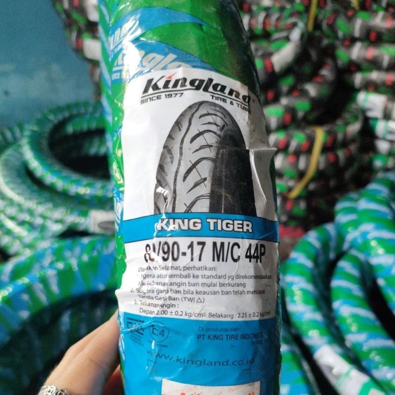 Ban kingland 80/90 ring 17 KING TIGER (non tubeless)