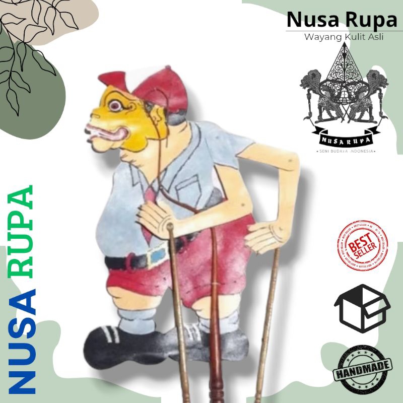 Wayang Kulit BAGONG Asli Halus