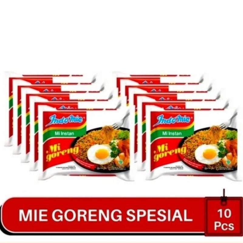 

Indomie Goreng Spesial 80 Gram - 10 Pcs