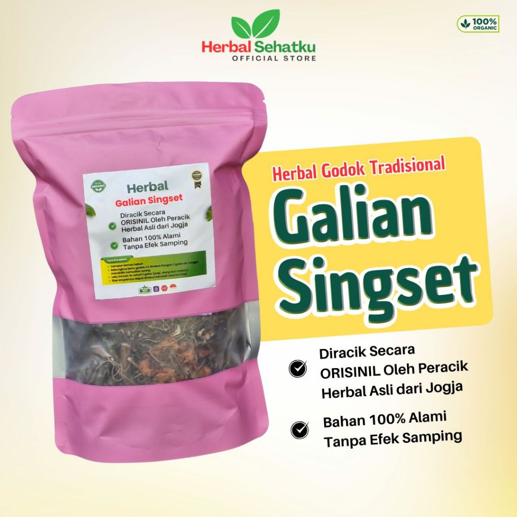 

HERBAL SEHATKU - JAMU GODOK GALIAN SINGSET ,MENGURANGI LEMAK DI TUBUH INSTANT ORIGINAL AMAN TANPA EFEK SAMPING