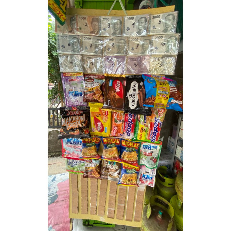 CABUTAN BERHADIAH, ISI 200 KUPON, MAINAN ANAK ANAK