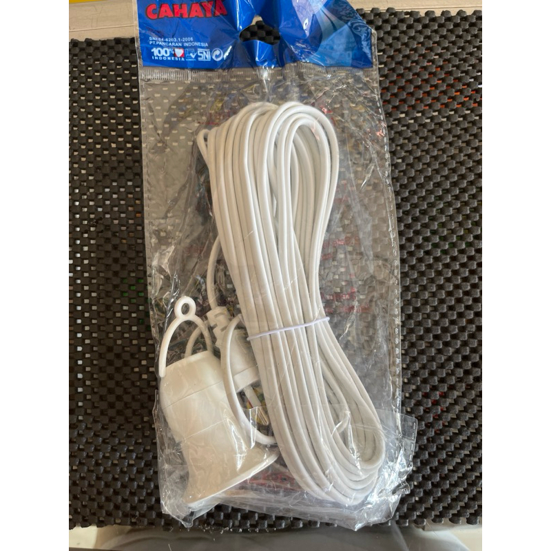Fitting lampu/ fitting lampu kabel 10Meter