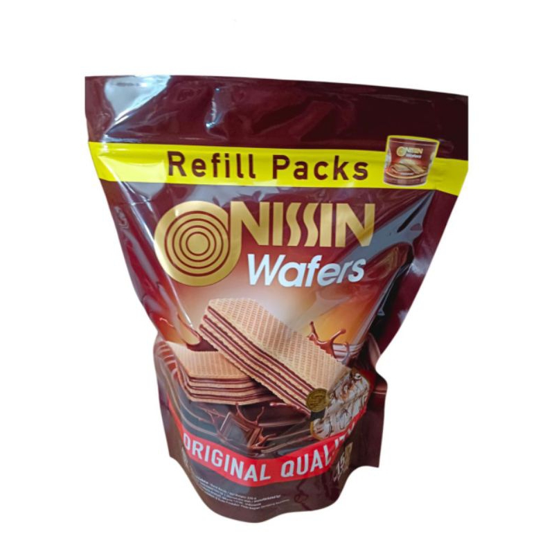 

camilan Wafers nissin refill packs isi 15 packs