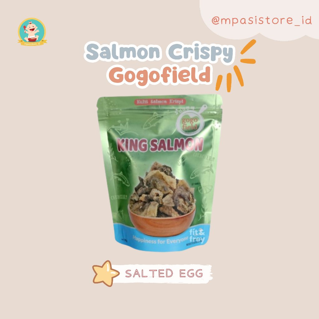 

Gogofield Salmon Kripsi Salted Egg