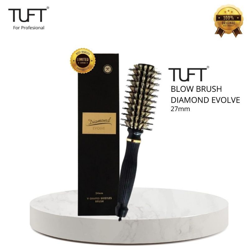 TUFT Diamond Evolve Brush sisir Blow premium Tuft