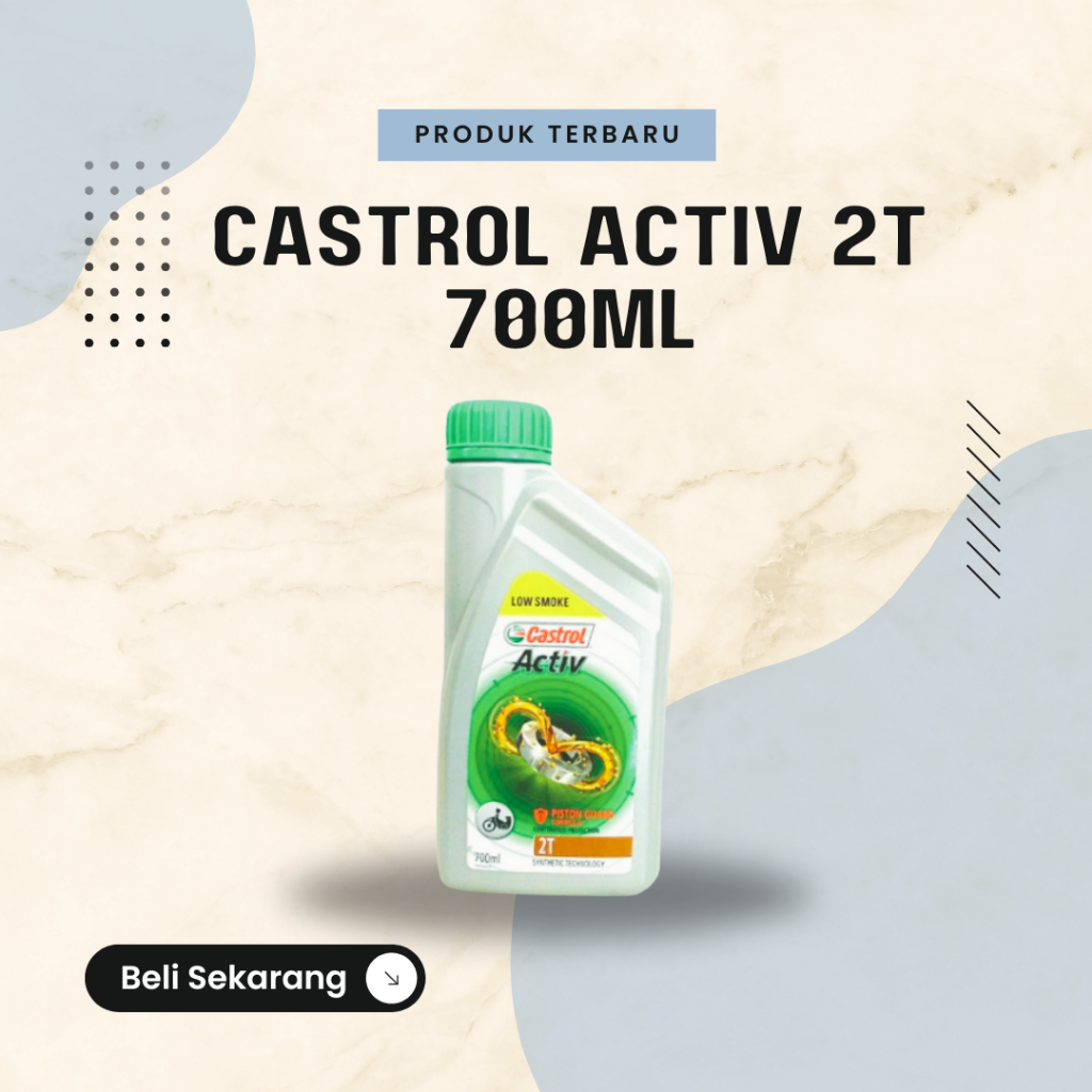CASTROL ACTIV 2T OIL 700ML