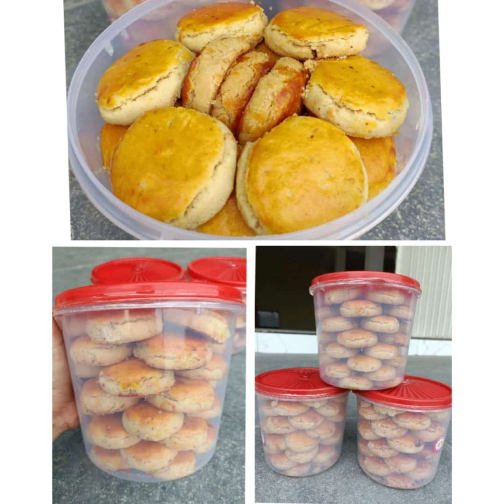 

kue kacang 900 gram toples