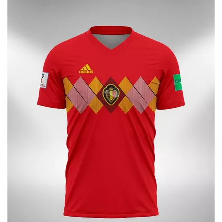 Jersey Belgia Home Piala Dunia 2018