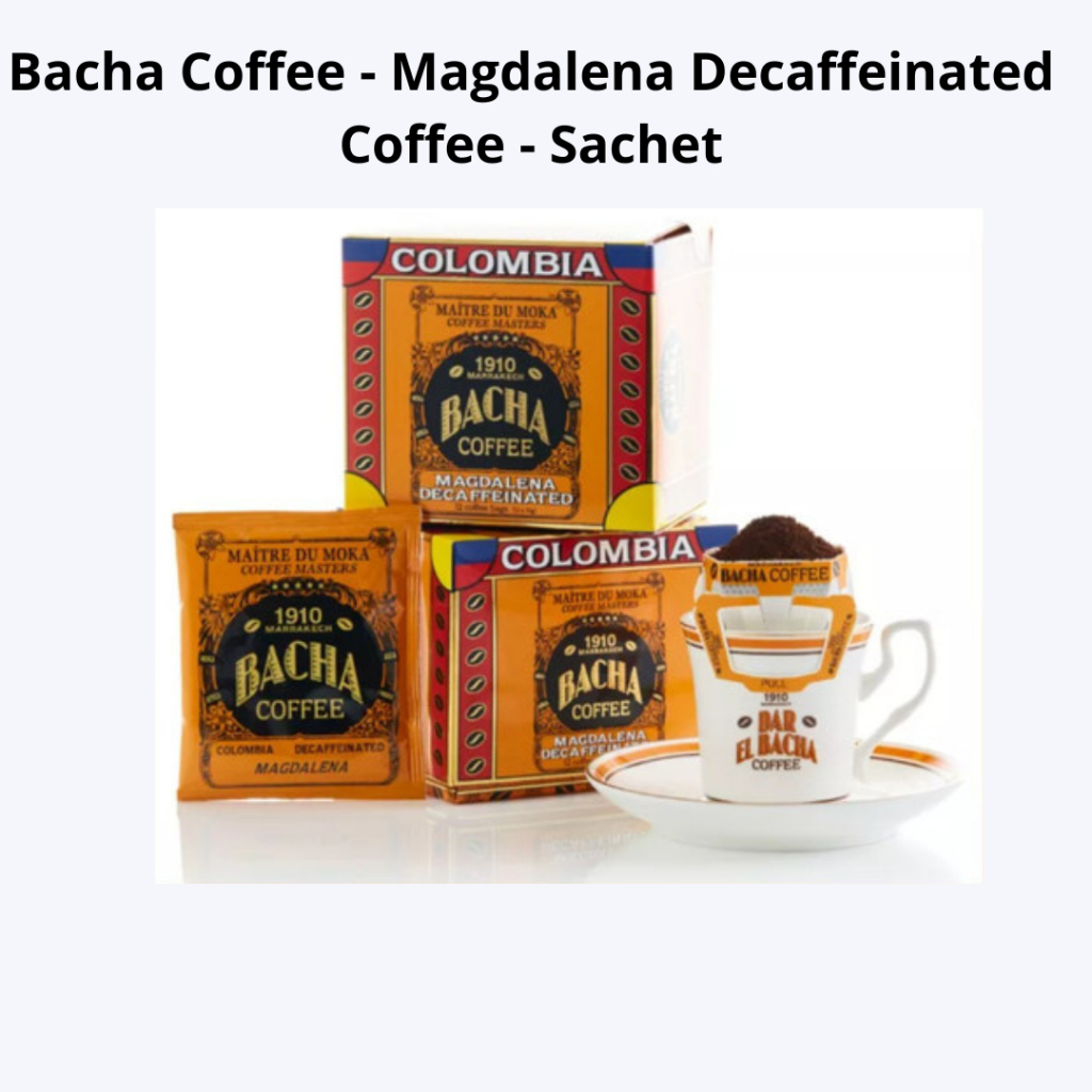 

Bacha Coffe - Magdalena Decaffeinated / Sachet