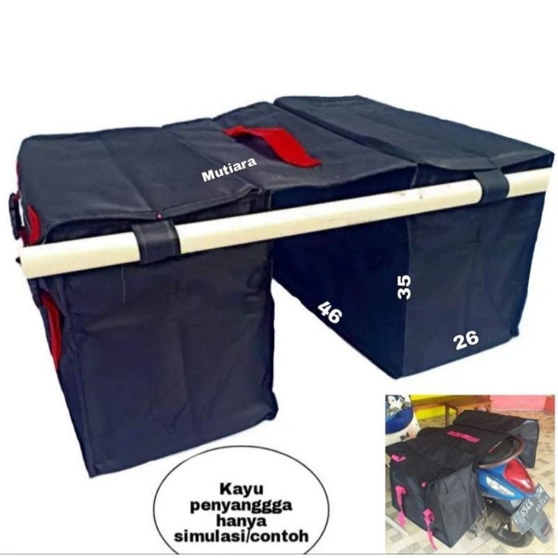 tas Bronjong motor-Tas Kandek motor-Tas belanja belakang Motor-Tas kurir-tas Pos anti air