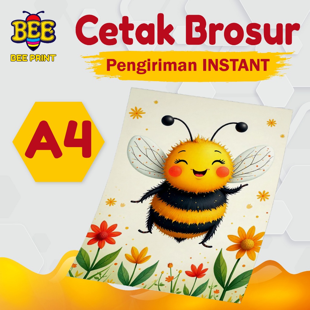 

PRINT BROSUR A4 DAN CETAK KOP SURAT UKURAN A4 FULL COLOR / CUSTOM BROSUR A4 ( 1 SISI / 2 SISI )
