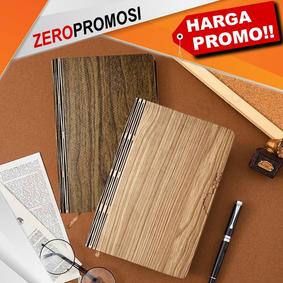 

Souvenir Promosi Agenda Kayu Acacia Wood Planner PRWD02