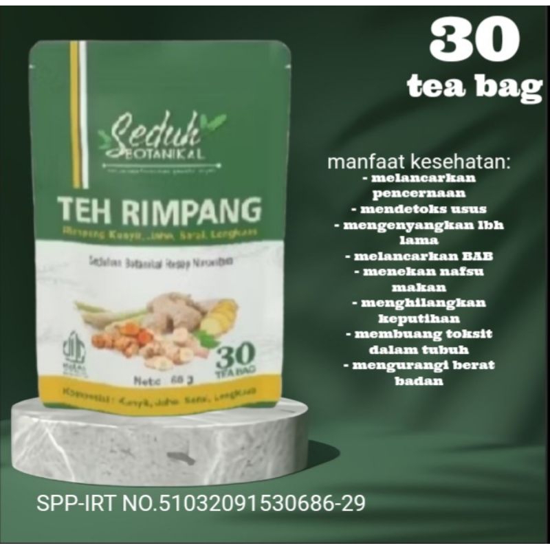 

TEH RIMPANG JSR, SEDUHAN BOTANIKAL