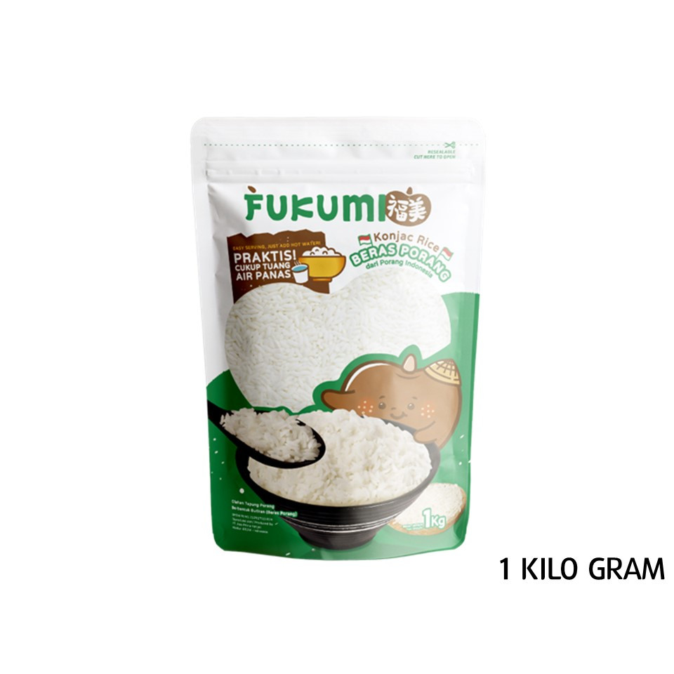 

Fukumi Beras Porang 1KG