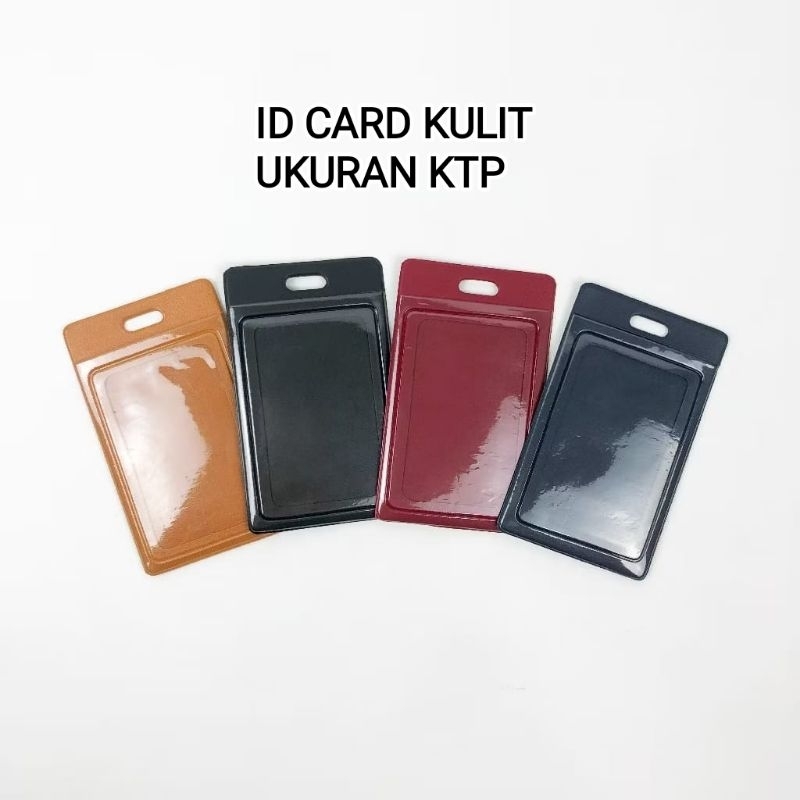 

Id Card Kulit - Name Tag Kulit