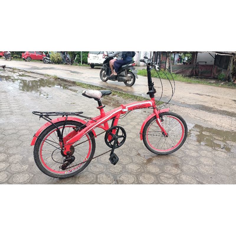 sepeda lipat bekas 20"