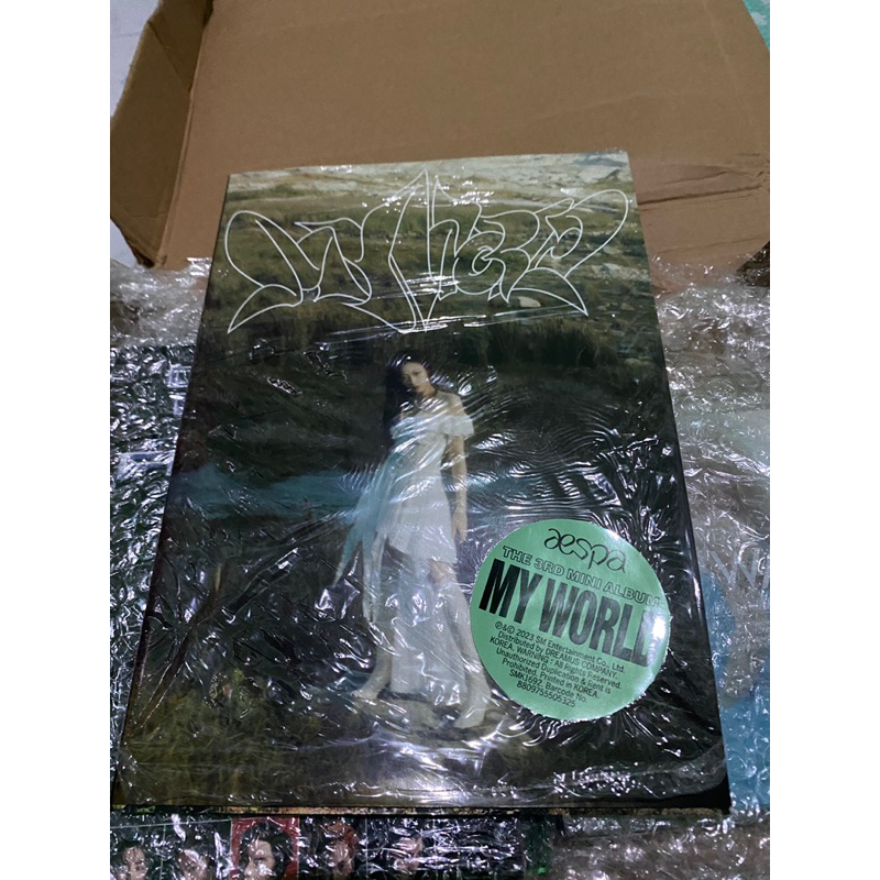 [unsealed] AESPA ALBUM Welcome to my World GISELLE VER