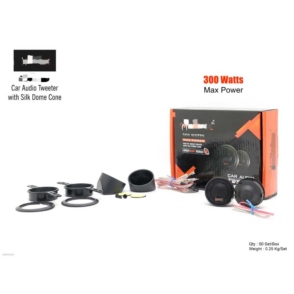 TWEETER CAR AUDIO 300 WATTS MAX POWER XA- ESS