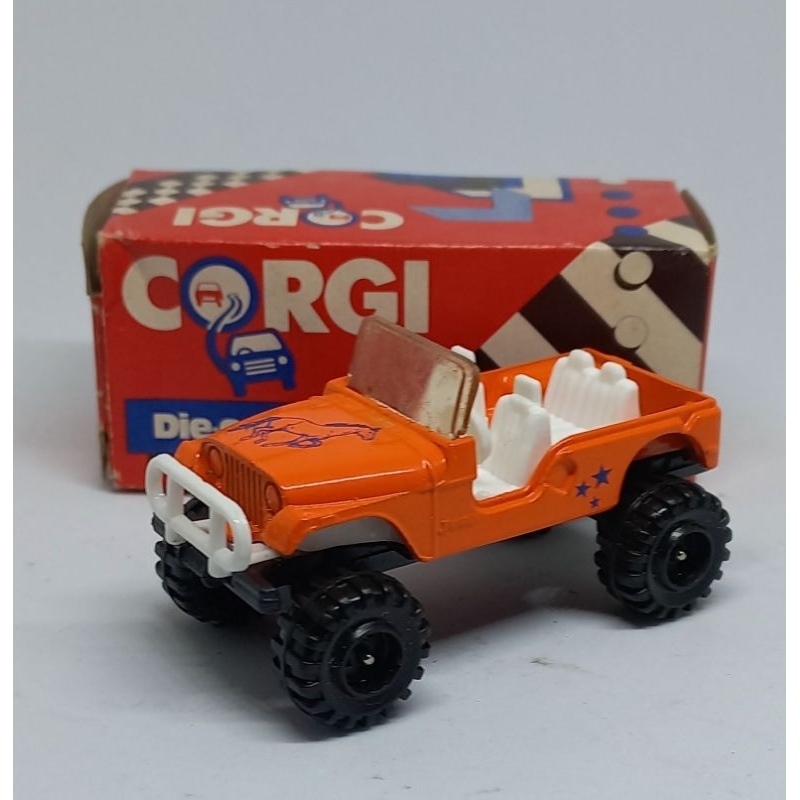 corgi 4x4 4×4 jeep cj6 diecast 1/64 made in gt.britain
