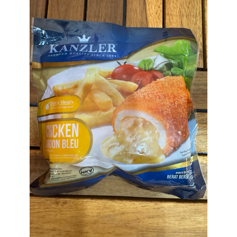 

Kanzler Chicken cordon bleu 300gr