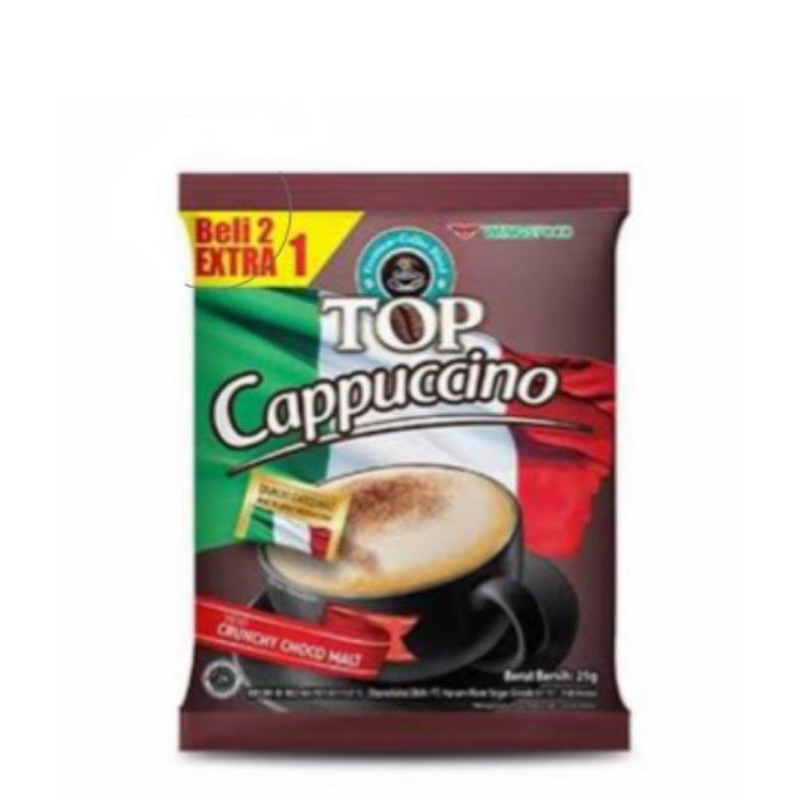 

kopi top cappucino 1 renceng isi 15