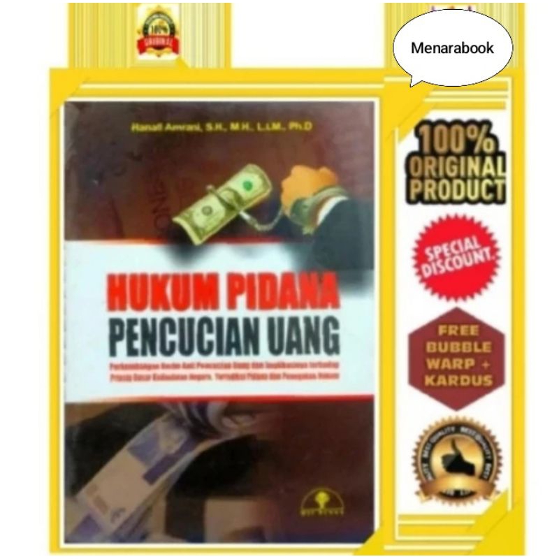 (Original).  Hukum Pidana Pencucian Uang - Hanafi Amrani