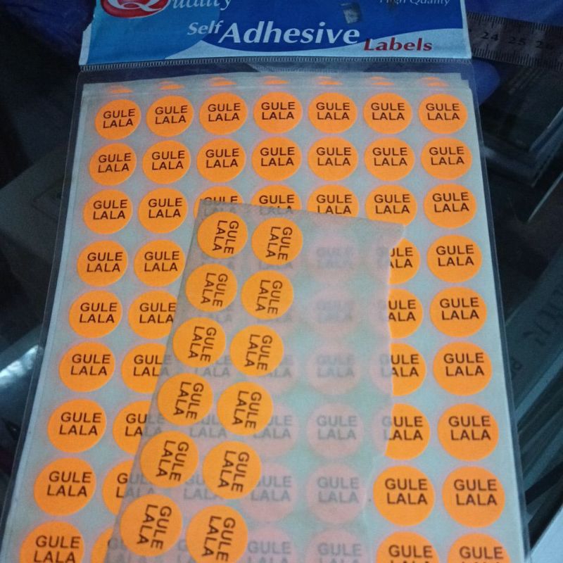

stiker gula lala