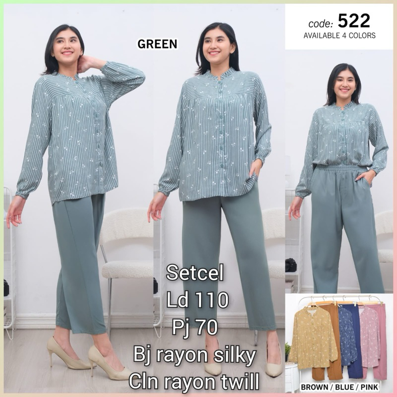 setcel Bj Rayon Silky Celana Rayon twill