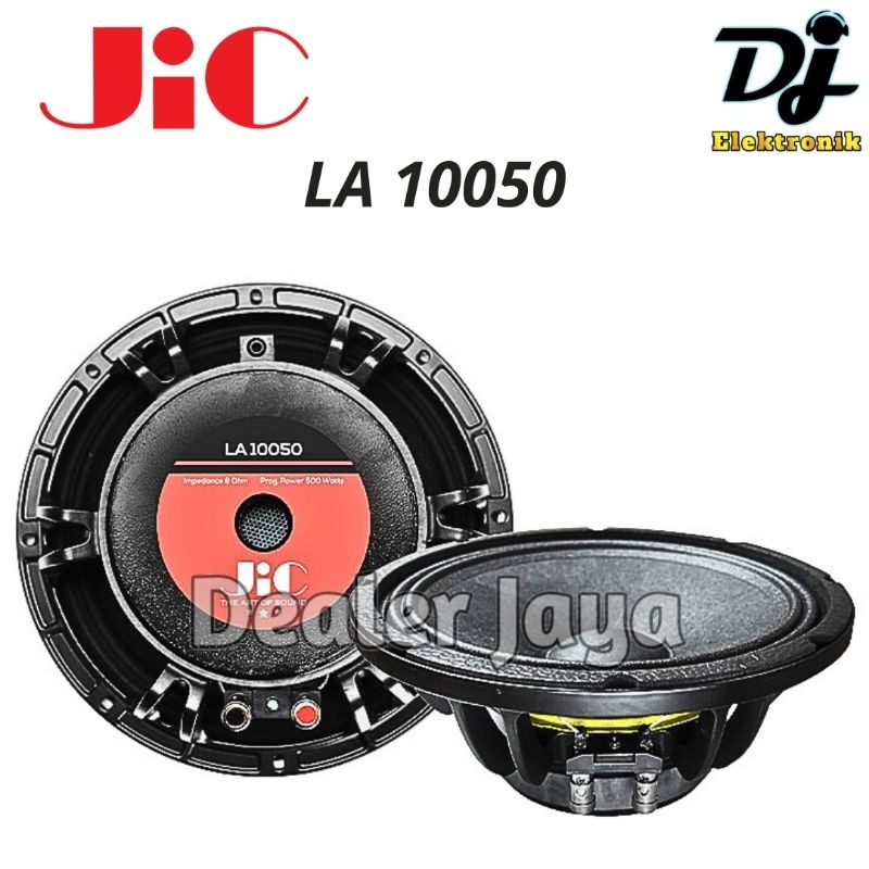 Speaker Komponen JIC LA 10050 / LA10050 - 10 inch