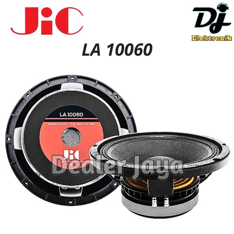 Speaker Komponen JIC LA 10060 / LA10060 - 10 inch