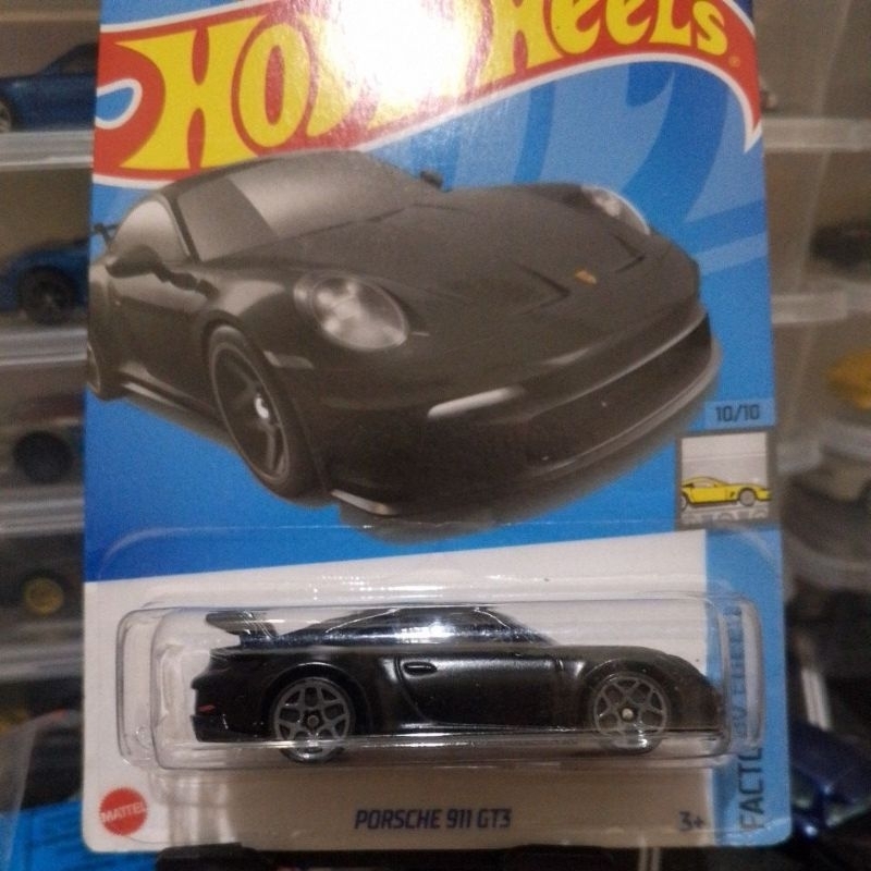 Hot Wheels Porsche 911 GT3 Hitam