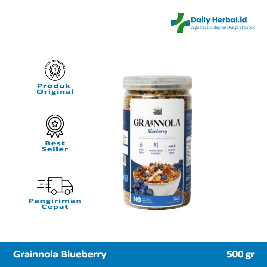 

TIMUR TENGAH - Combo Granola Honey & Blueberry 500gr